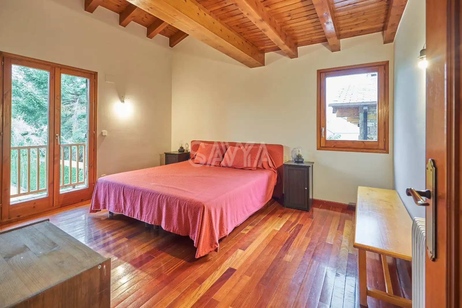 Dormitori de Casa o xalet en venda en Prats i Sansor amb Calefacció, Jardí privat i Terrassa