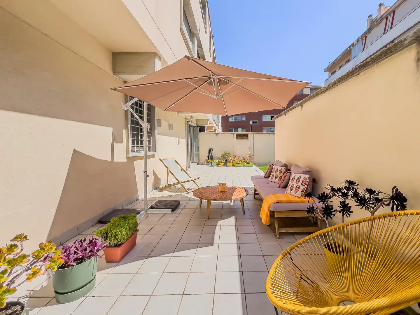 Terrasse von Erdgeschoss zum Verkauf in Viladecans mit Heizung, Terrasse und Gemeinschaftspool