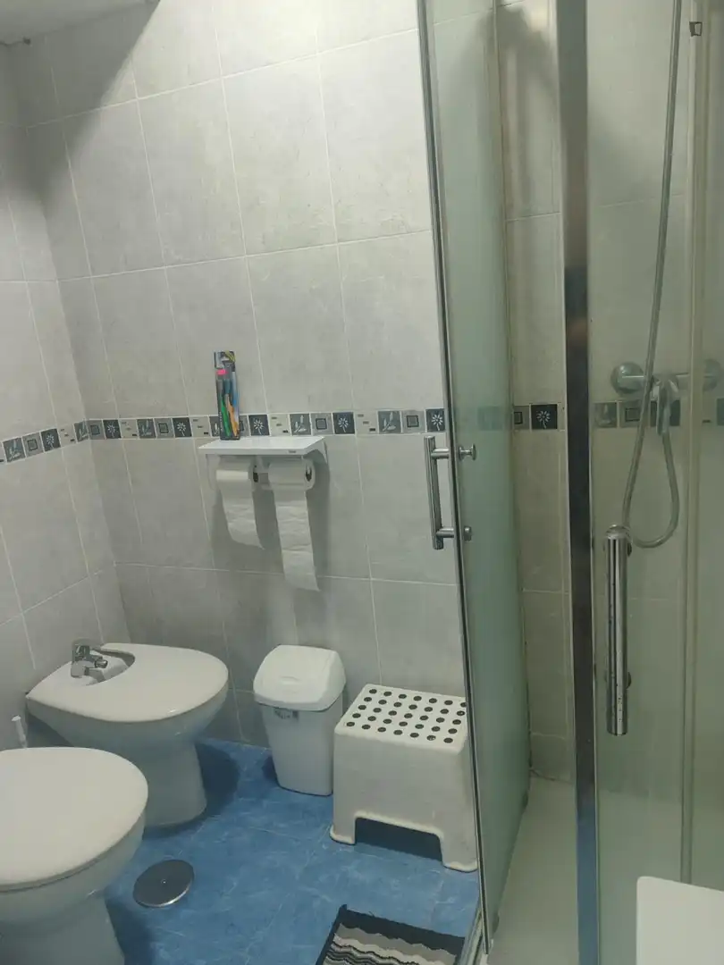 Baño de Apartamento de alquiler en Villaverde
