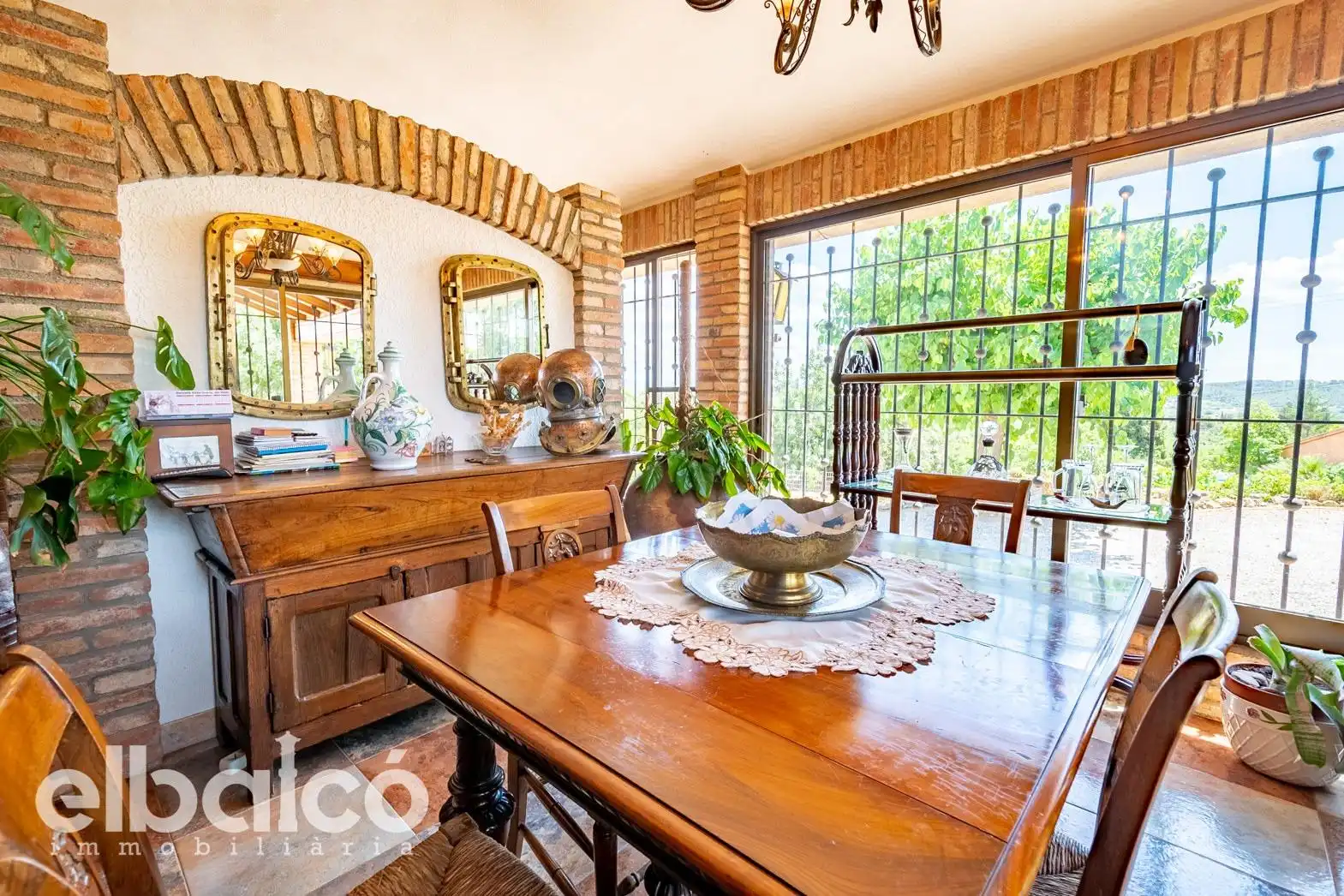 Comedor de Casa o chalet en venta en El Milà con Aire acondicionado, Jardín privado y Terraza