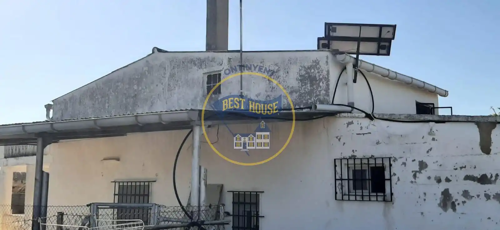 Vista exterior de Finca rústica en venda en Albaida amb Traster i Piscina