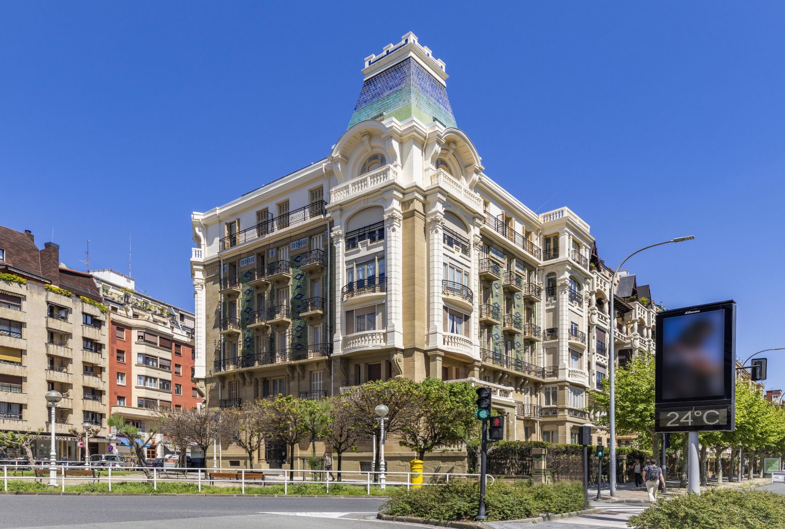 Exterior view of Flat for sale in Donostia - San Sebastián   with Heating, Storage room and Balcony