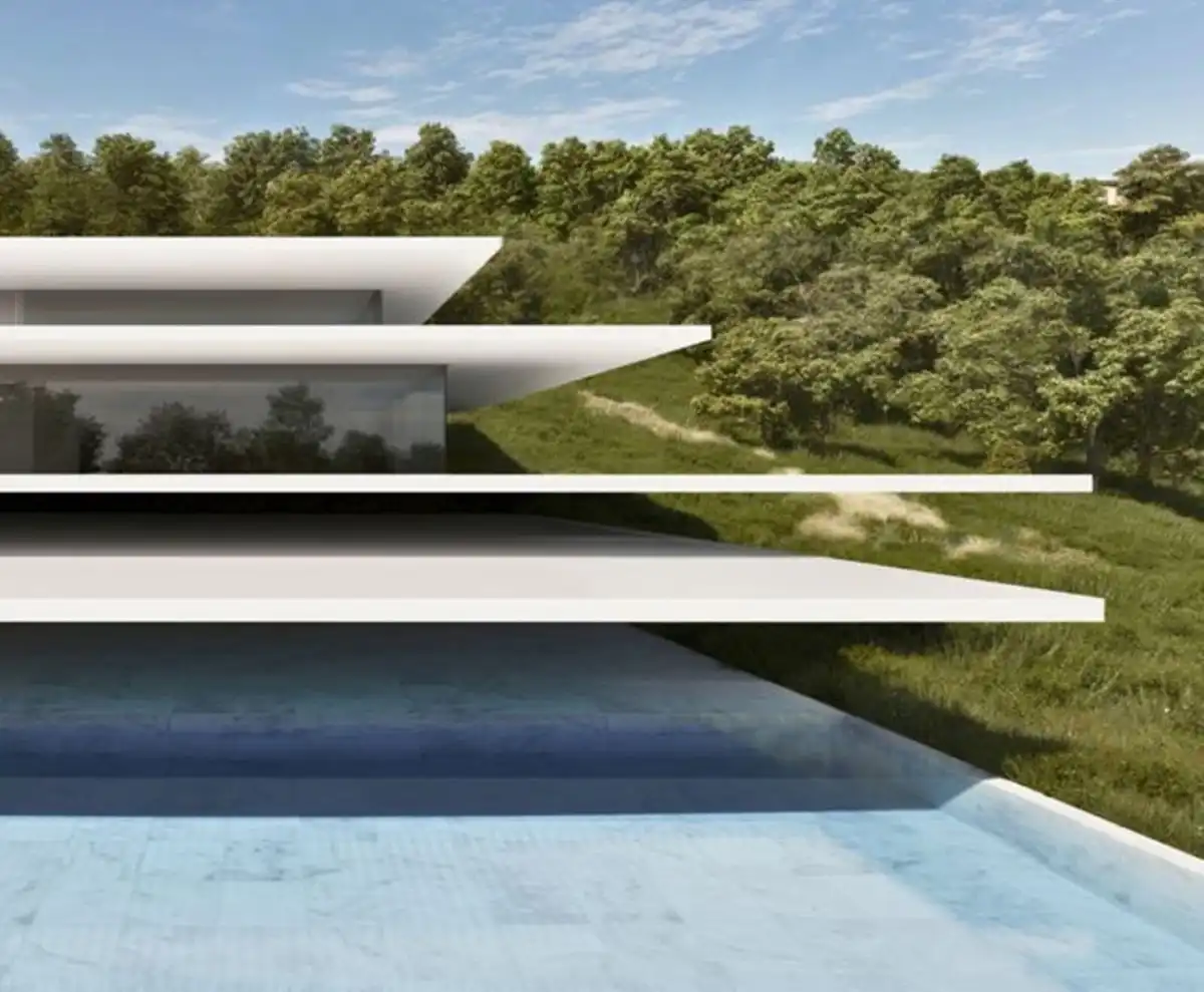 Außenansicht von Haus oder Chalet zum Verkauf in Sotogrande mit Klimaanlage, Privatgarten und Terrasse