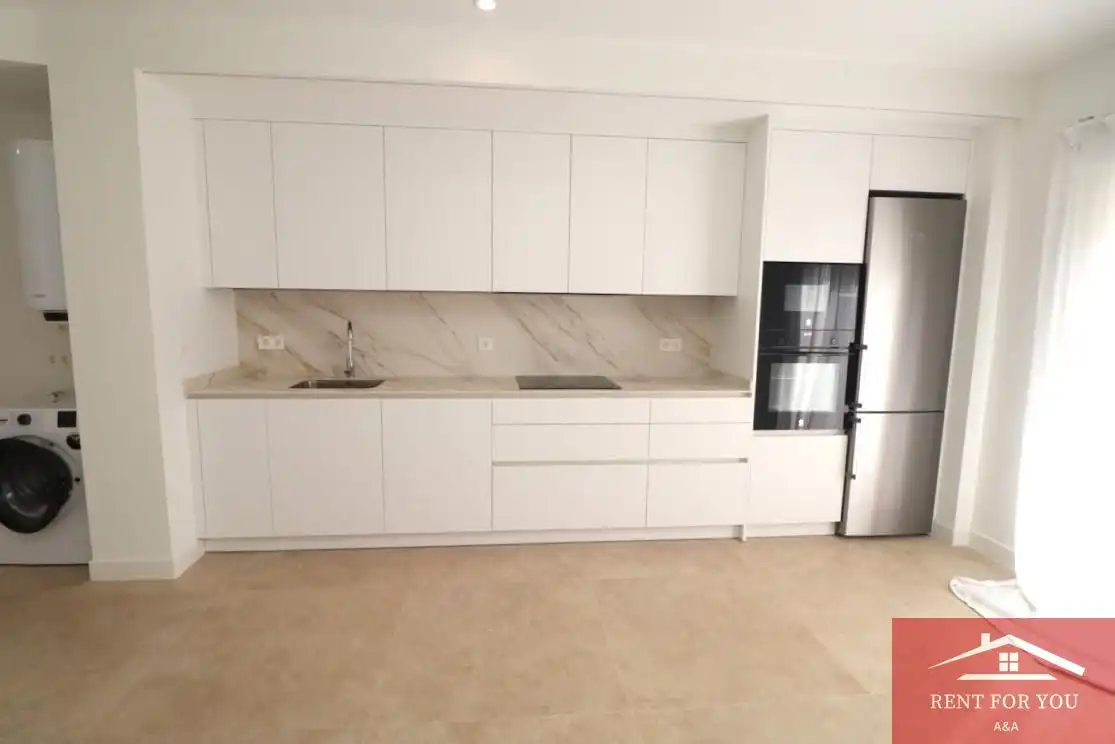 Cocina de Piso de alquiler en Alhaurín El Grande con Aire acondicionado y Balcón