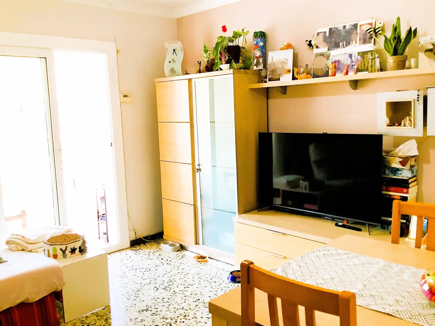 Living room of Flat for sale in El Masnou  with Heating and Balcony