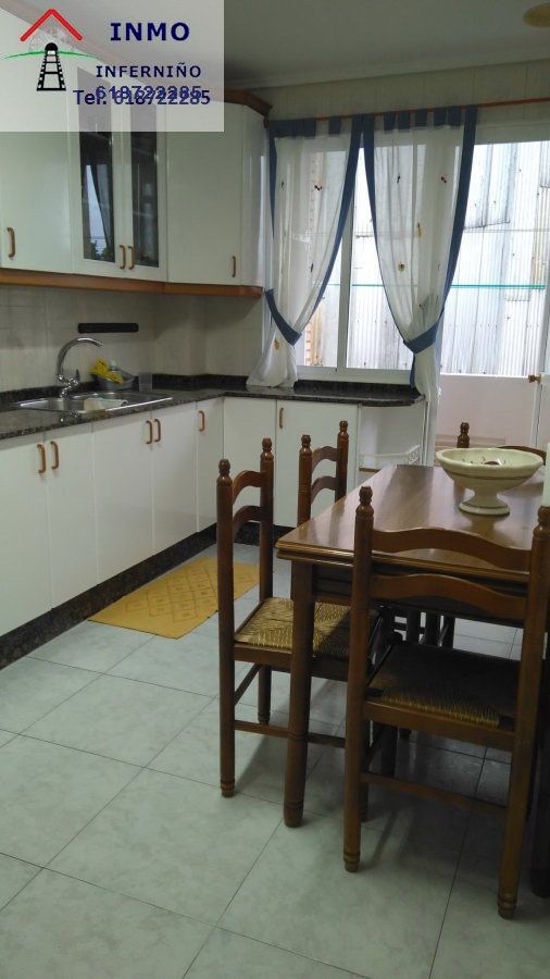 Kitchen of Flat to rent in Ferrol  with Terrace and Storage room