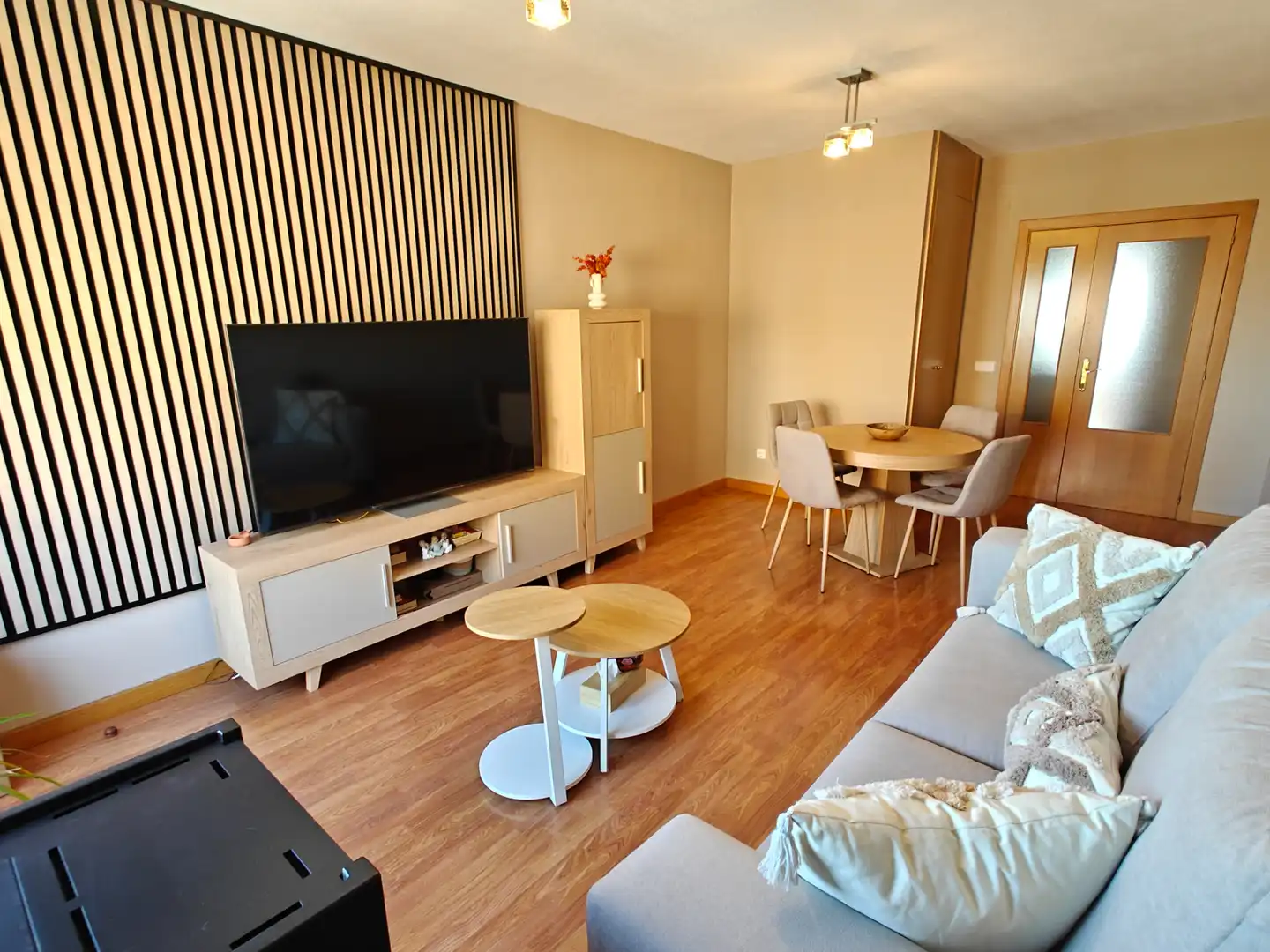 Sala de estar de Piso en venta en Fuensalida con Aire acondicionado, Calefacción y Trastero