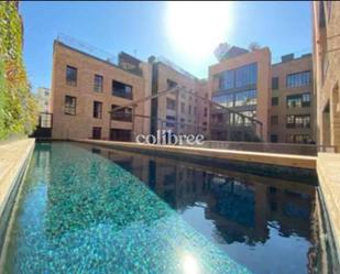 Exterior view of Flat for sale in  Barcelona Capital  with Air Conditioner, Heating and Parquet flooring