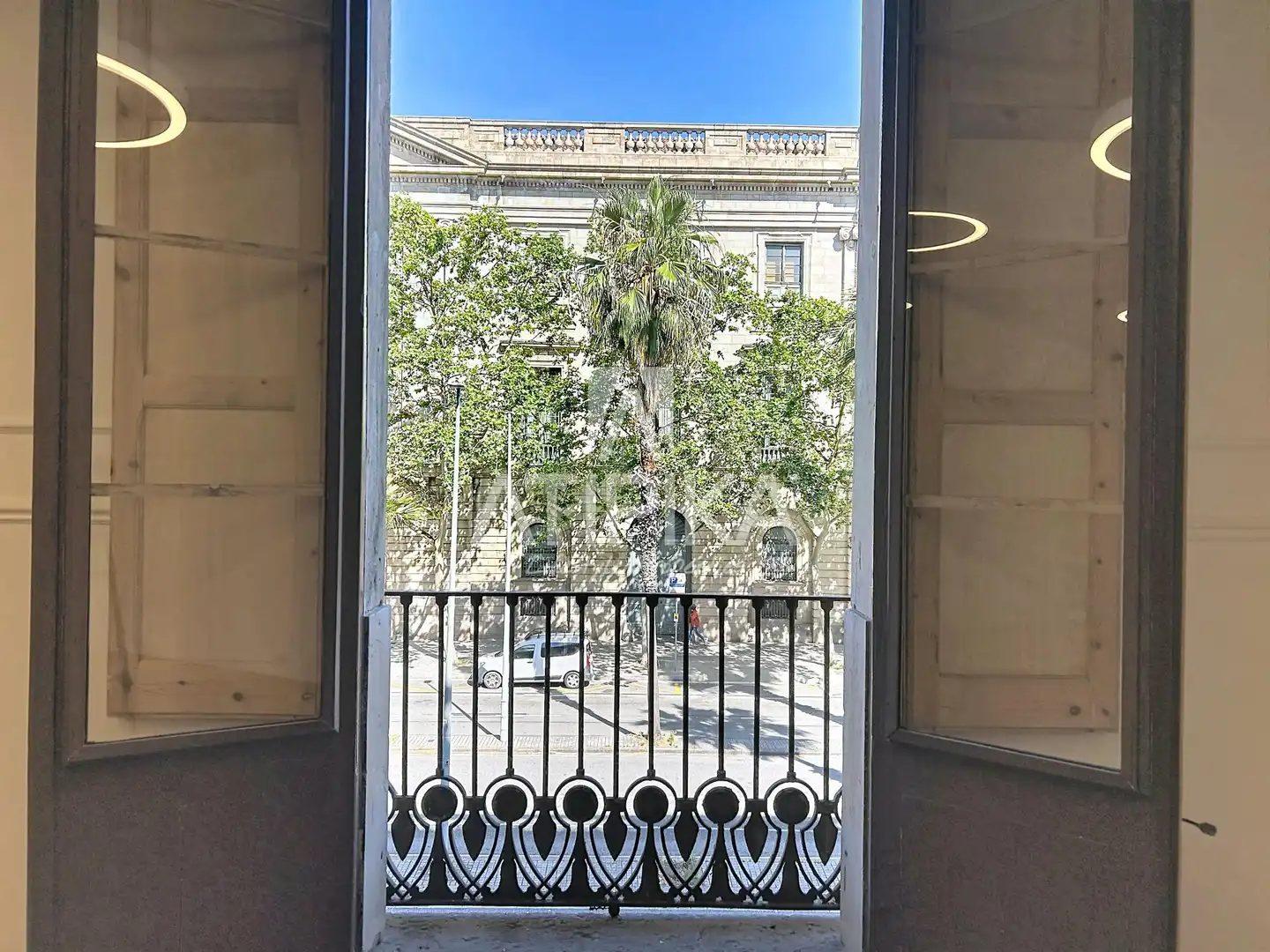 Vista exterior de Oficina de alquiler en Barcelona con Aire acondicionado
