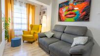 Sala d'estar de Pis en venda en Elche / Elx amb Aire condicionat, Parquet i Terrassa