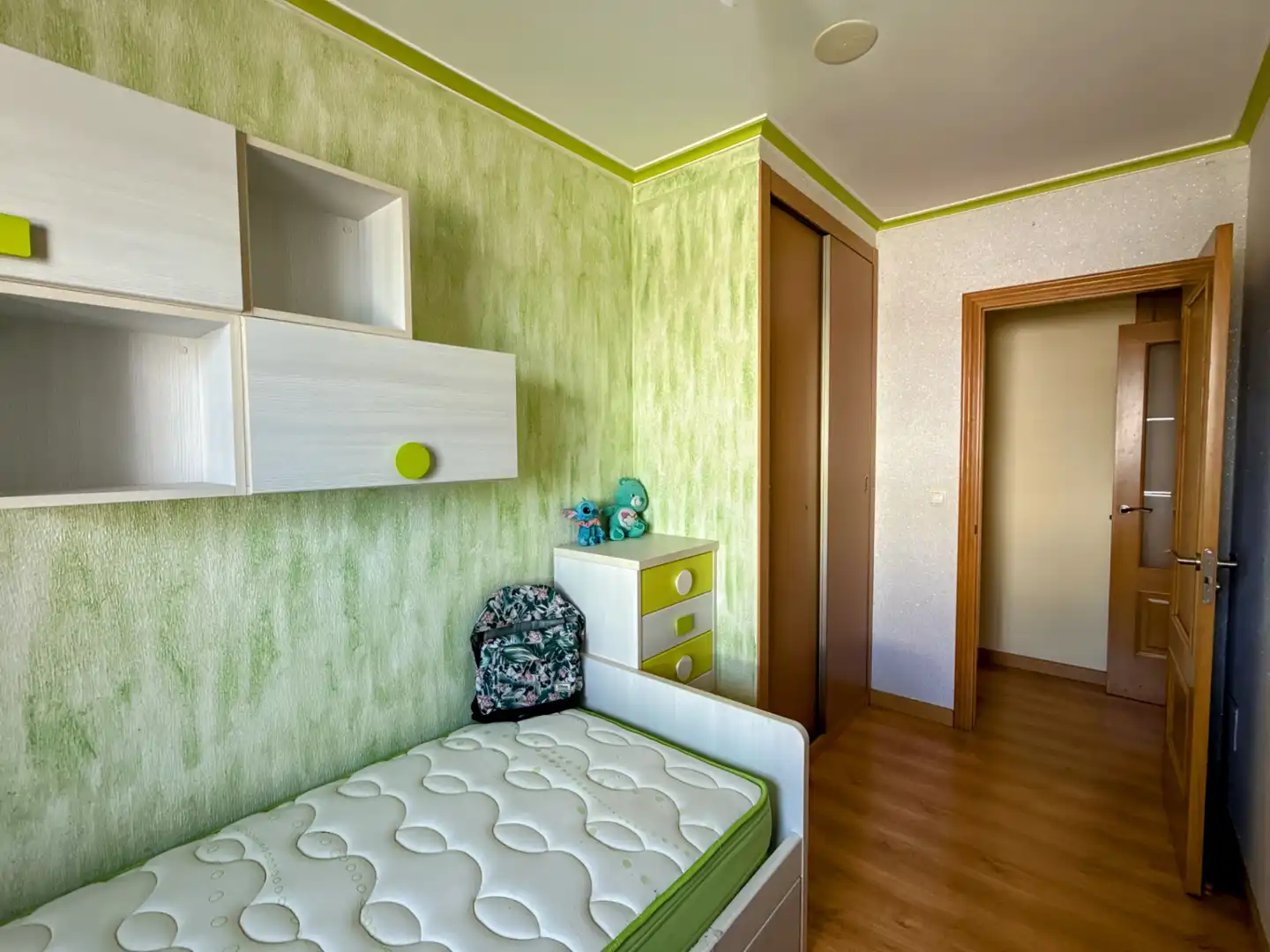 Bedroom of Flat for rent in Santa Comba  with Heating, Parquet flooring and Terrace