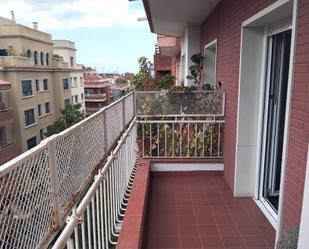 Balcony of Flat to rent in  Barcelona Capital  with Air Conditioner, Heating and Balcony