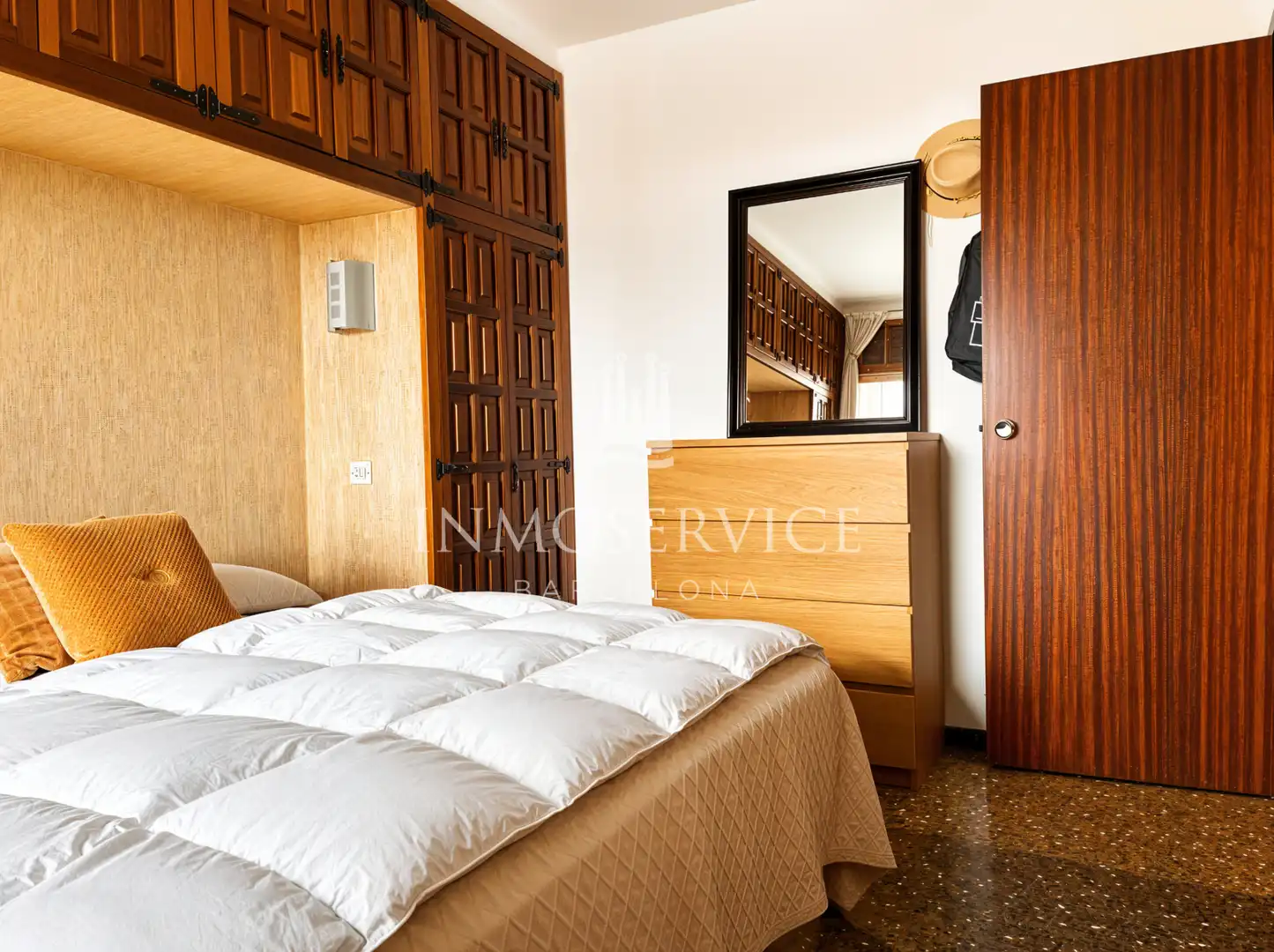 Dormitori de Apartament en venda en Calonge i Sant Antoni amb Calefacció, Terrassa i Moblat
