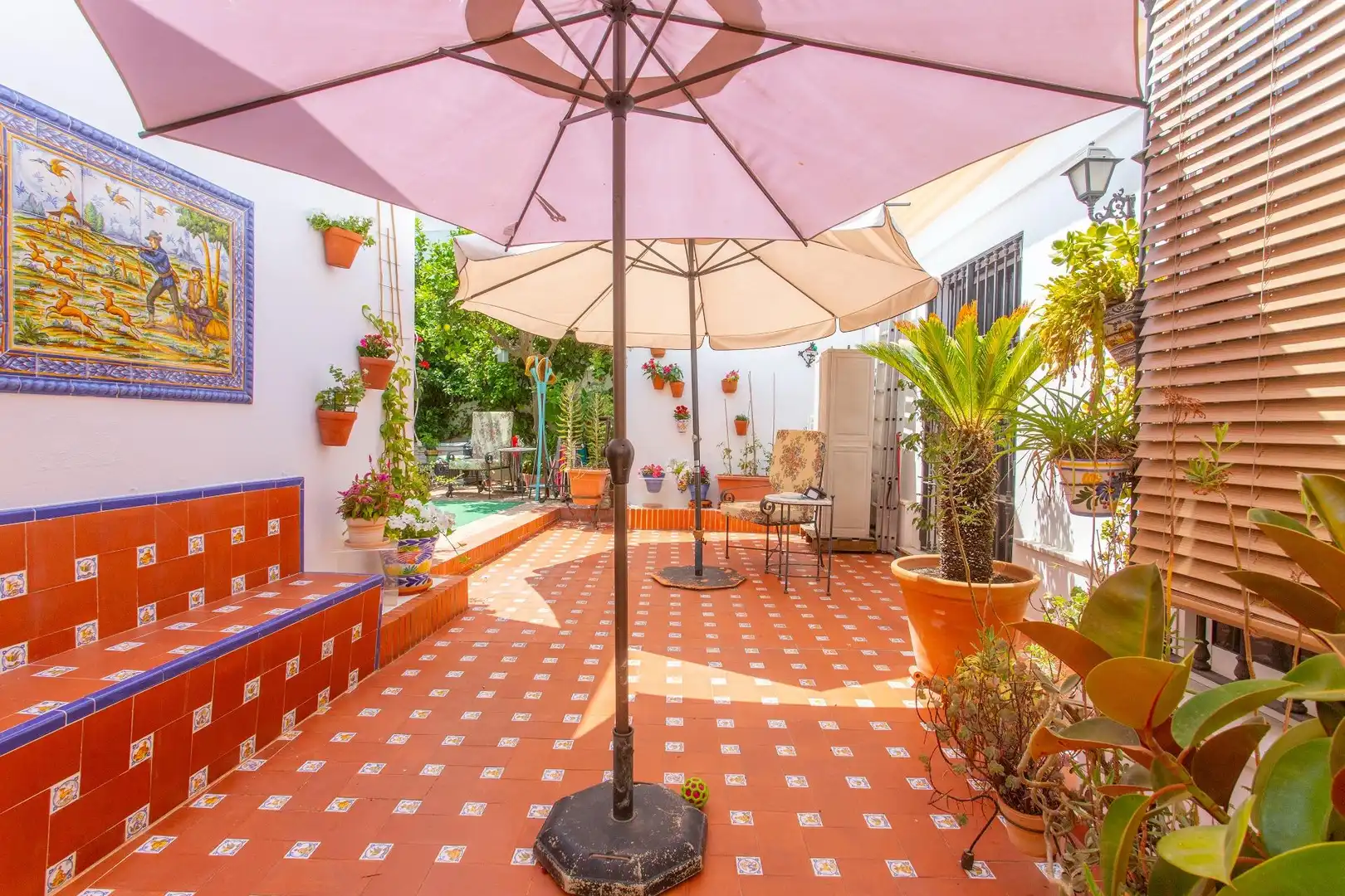 Terraza de Casa o chalet en venta en El Puerto de Santa María con Aire acondicionado, Calefacción y Jardín privado