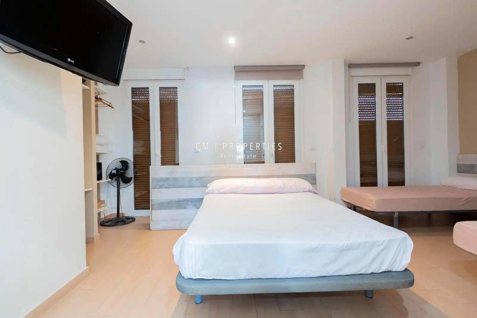 Schlafzimmer von Haus oder Chalet zur Miete in Valencia mit Klimaanlage, Heizung und Terrasse