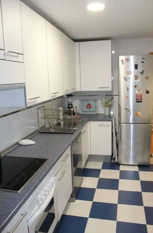 Cocina de Apartamento de alquiler en Ciudad Real con Aire acondicionado y Calefacción