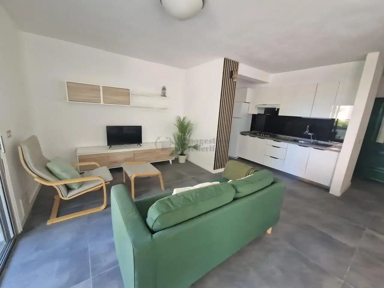 Sala de estar de Apartamento de alquiler en Arona con Terraza y Amueblado