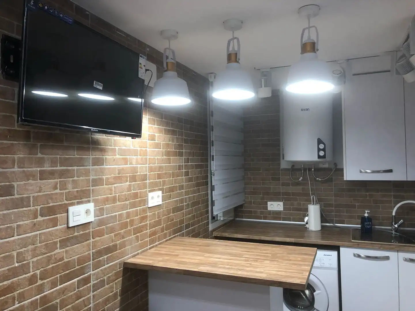 Cocina de Piso de alquiler en Granada con Aire acondicionado, Calefacción y Amueblado