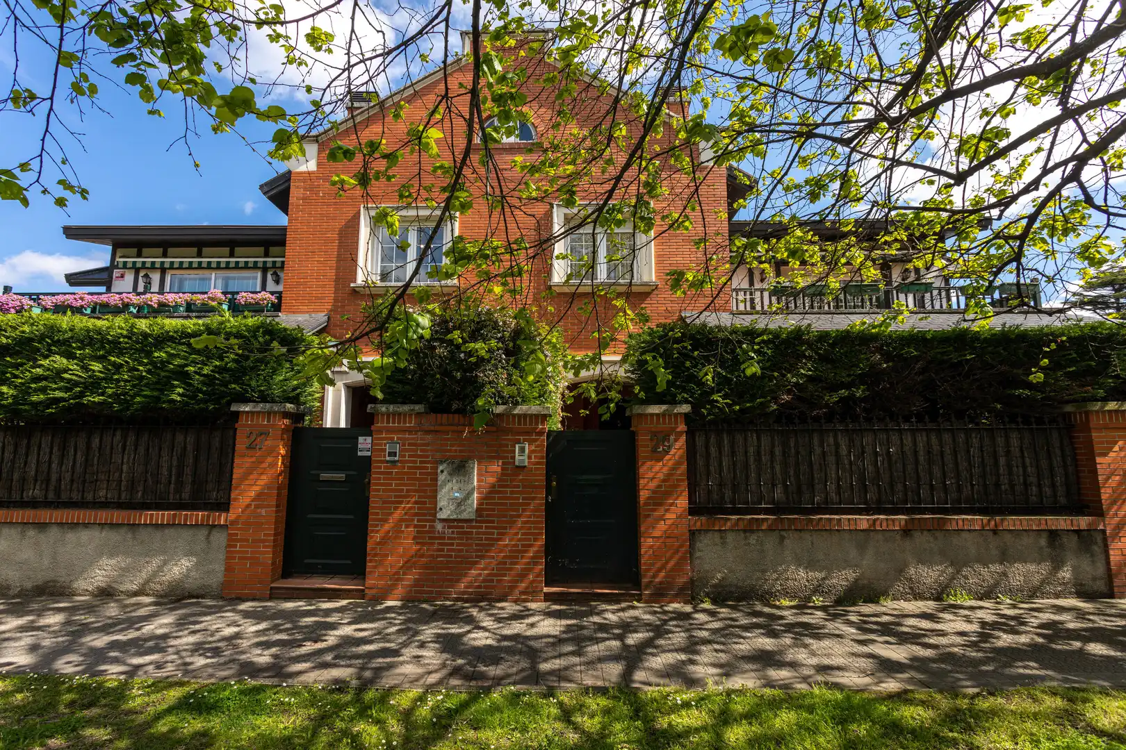 Exterior view of Detached homes for sale in Getxo   with Heating, Terrace and Storage room