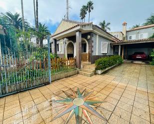 Exterior view of House or chalet for sale in San Cristóbal de la Laguna  with Terrace, Swimming Pool and Balcony