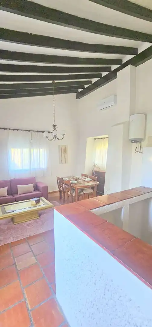 Dining room of Detached homes for rent in Vélez-Málaga  with Air Conditioner, Terrace and Swimming Pool