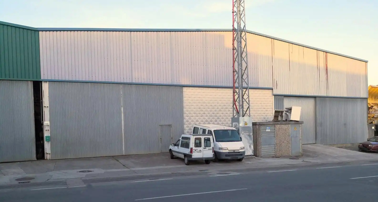 Exterior view of Industrial buildings for sale in Carballo