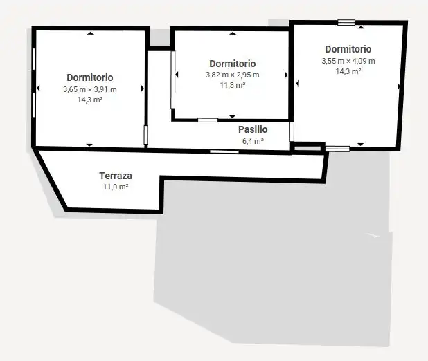 Casa adosada en venta en Benamargosa