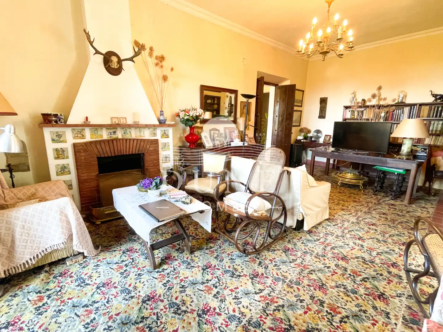 Living room of Country homes for sale in Algeciras  with Private garden, Terrace and Storage room