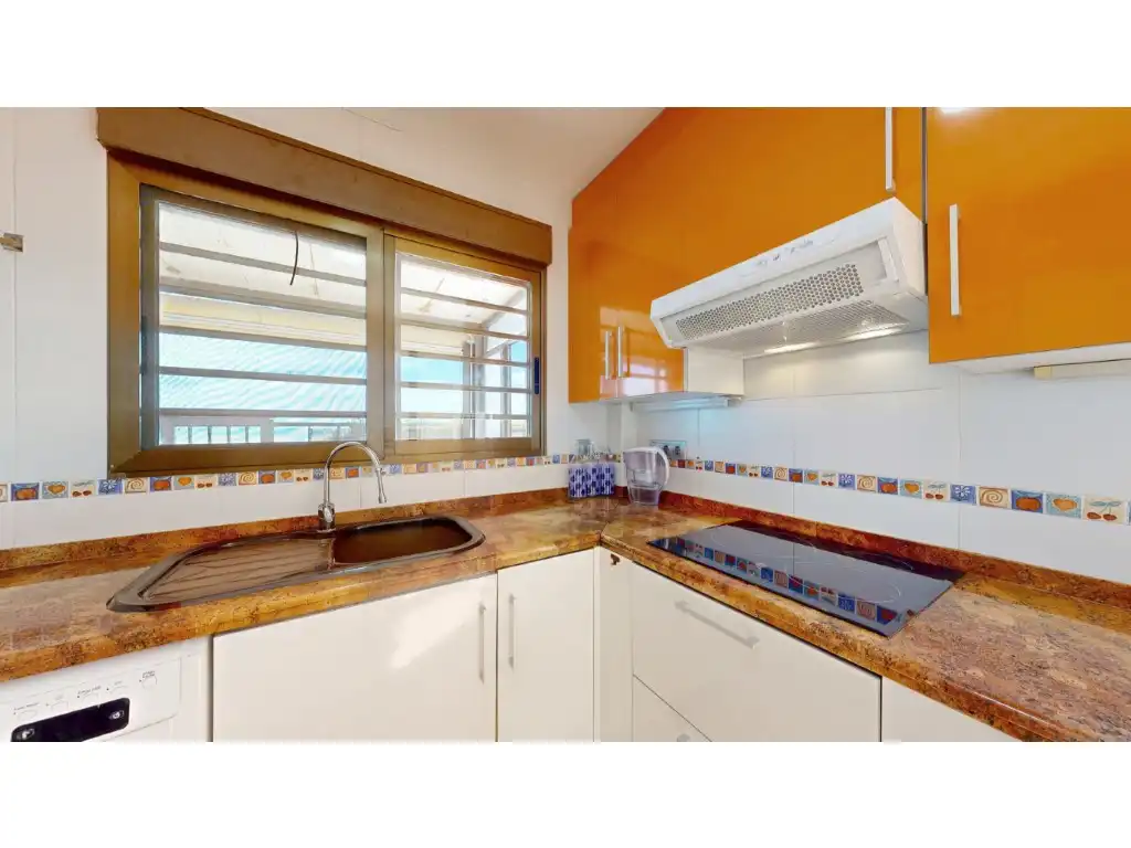 Cocina de Dúplex en venta en Tavernes de la Valldigna con Terraza