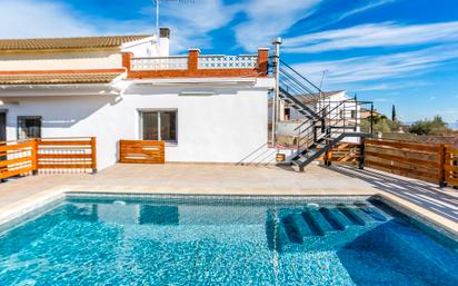 Swimming pool of House or chalet for sale in Torrelles de Foix  with Air Conditioner, Terrace and Swimming Pool