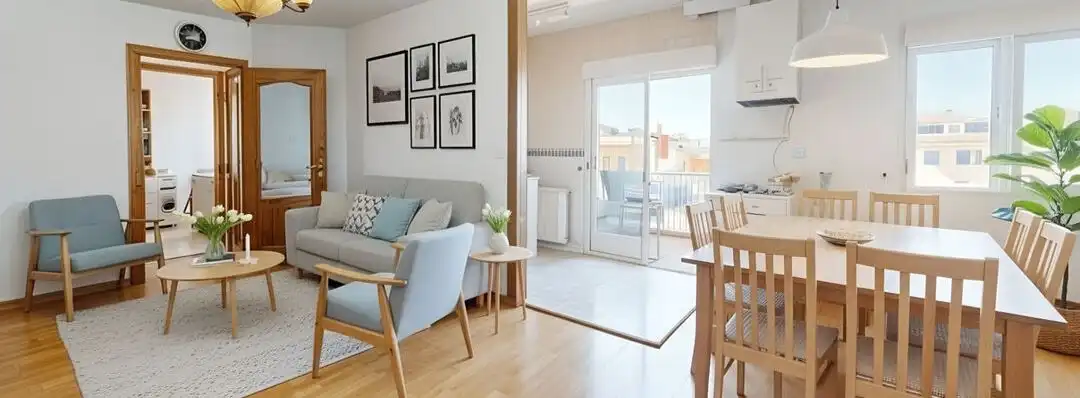 Sala de estar de Piso en venta en Madrid con Calefacción y Balcón