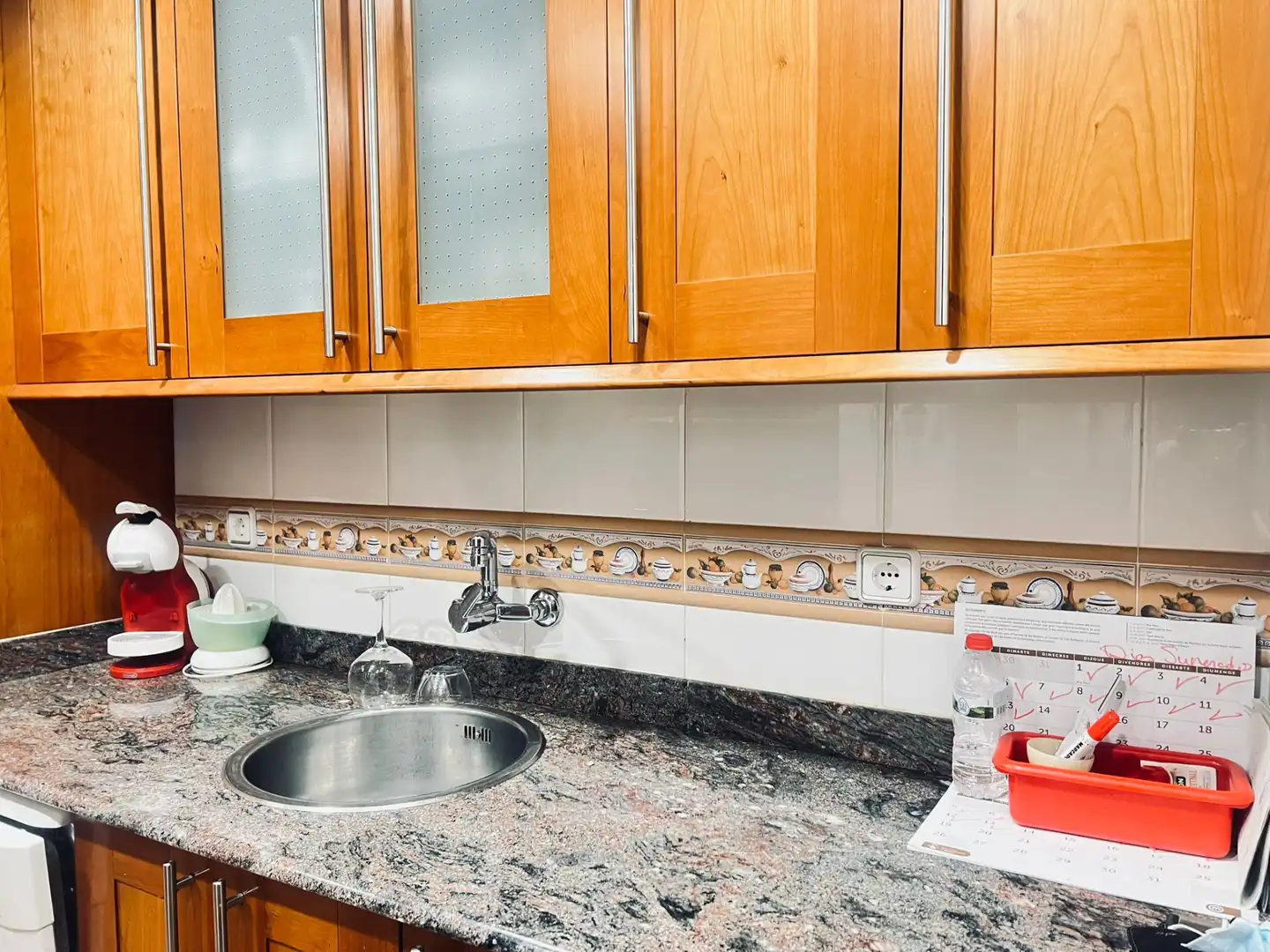 Kitchen of Flat for sale in Santa Margarida de Montbui  with Heating and Furnished