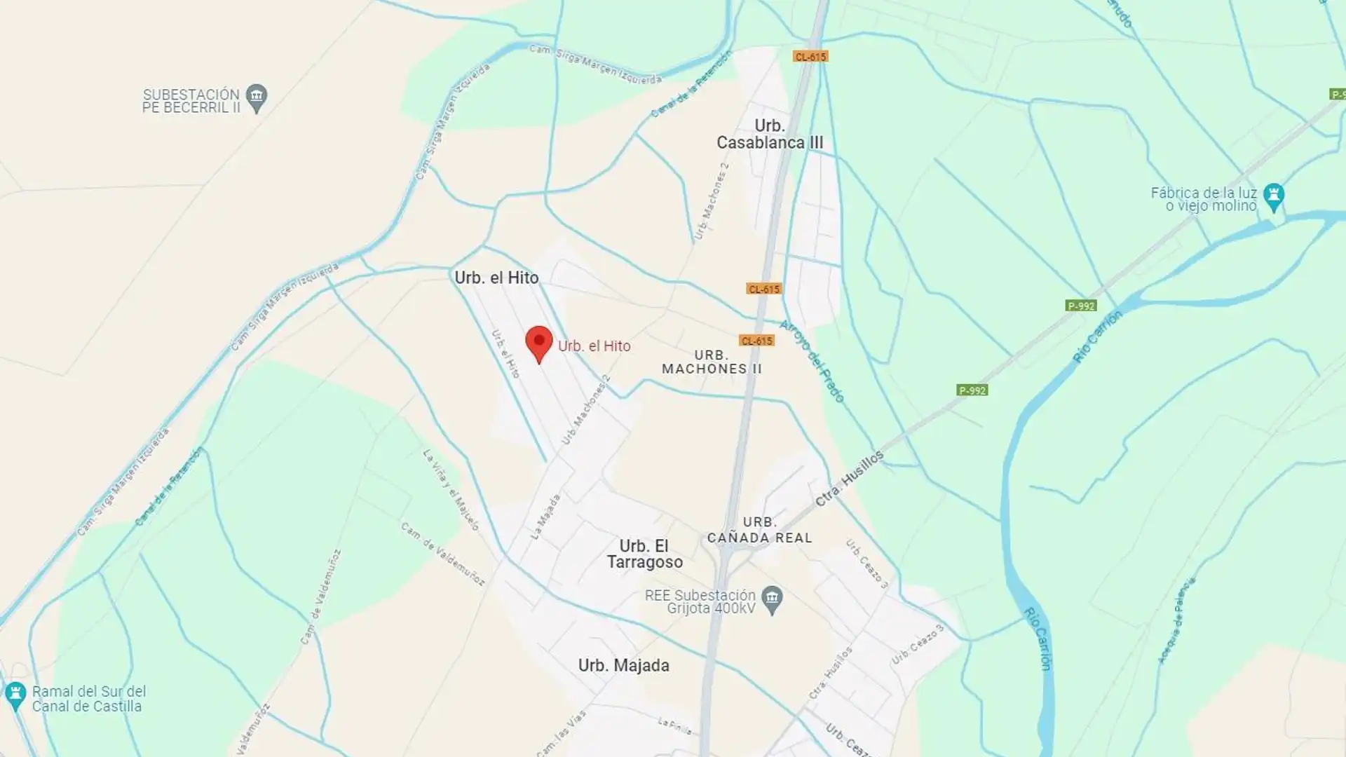 Vista exterior de Residencial en venta en Grijota