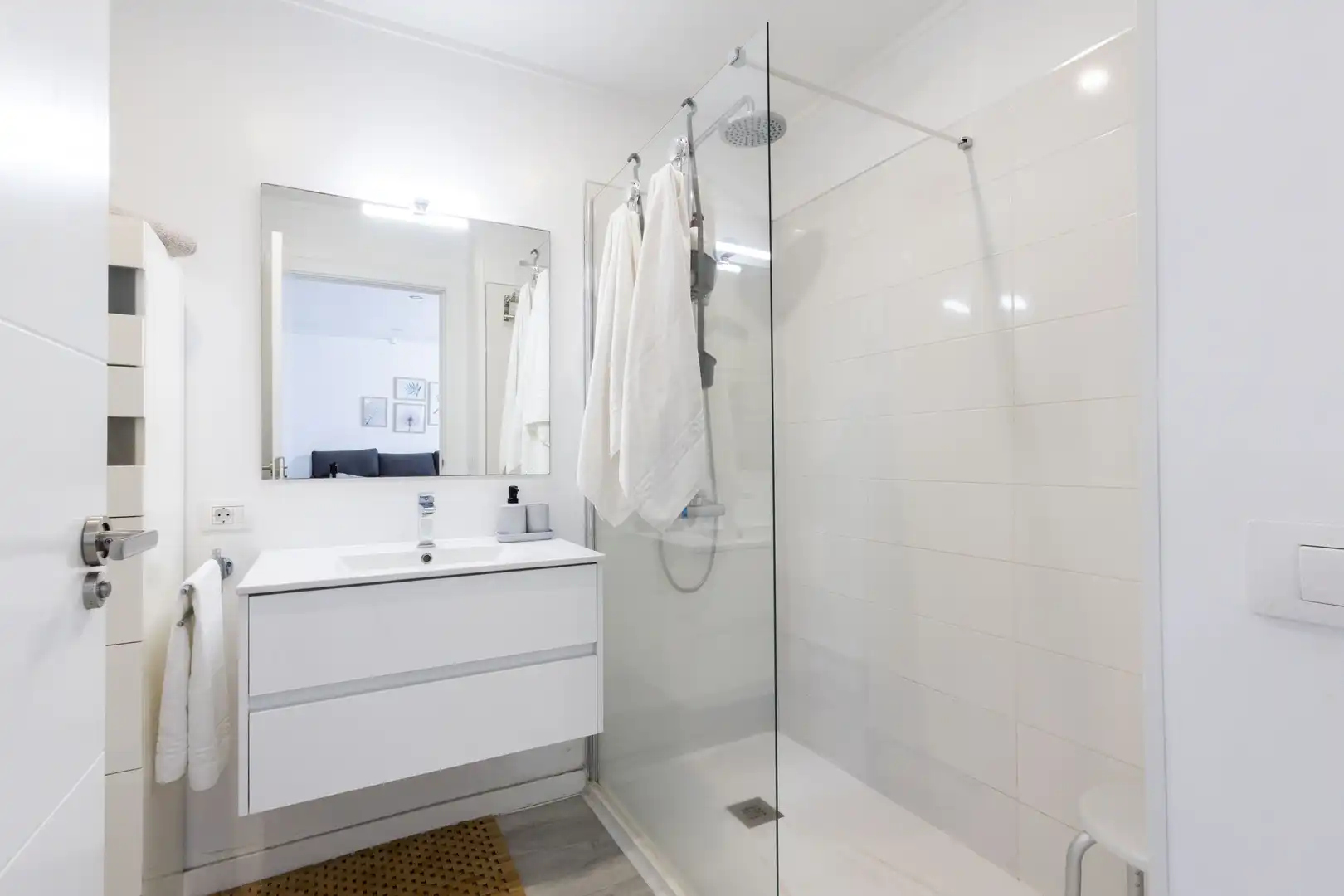 Badezimmer von Wohnung zum Verkauf in Tacoronte mit Terrasse und Möbliert
