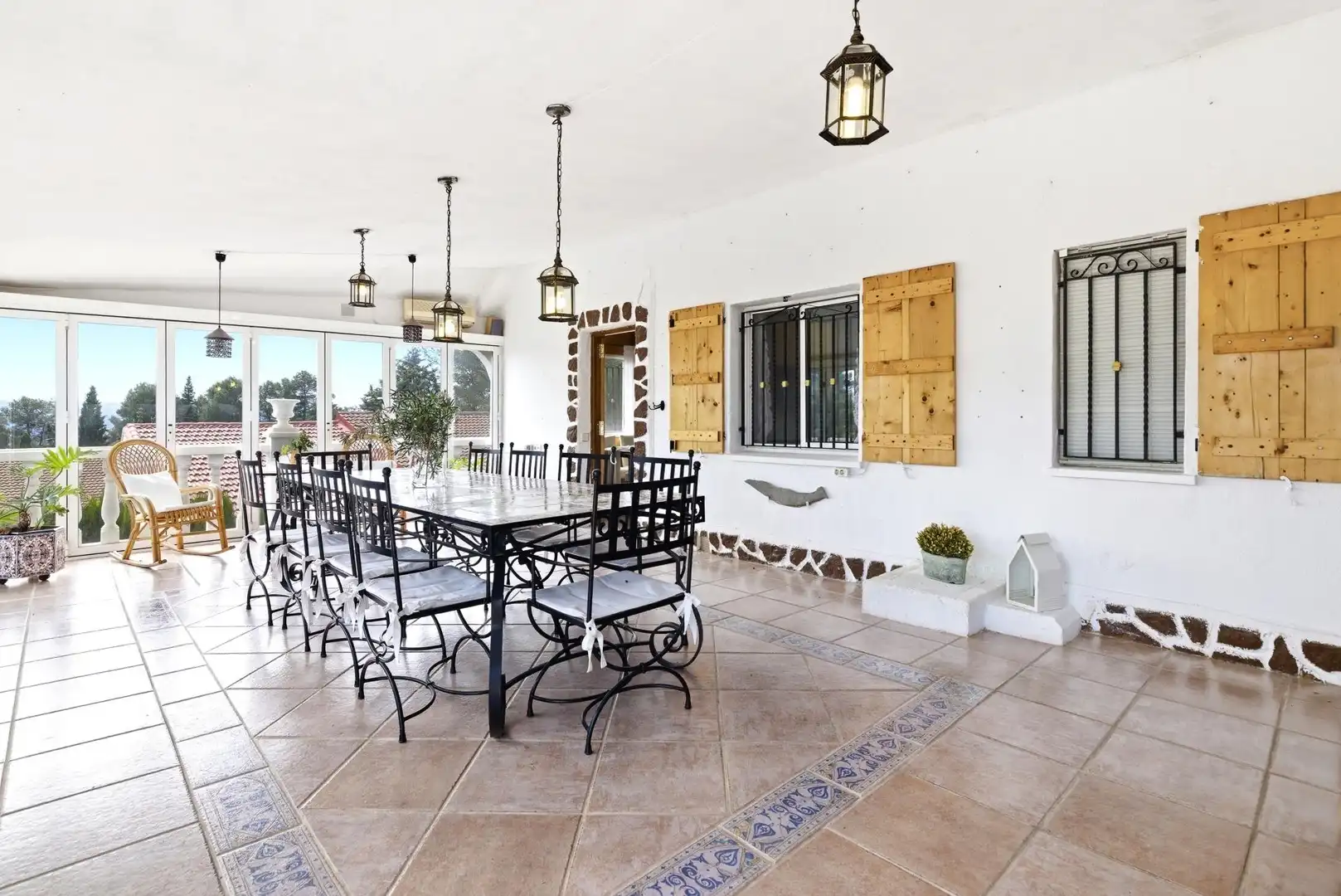 Terrassa de Casa o xalet en venda en Mogente / Moixent amb Jardí privat, Terrassa i Traster