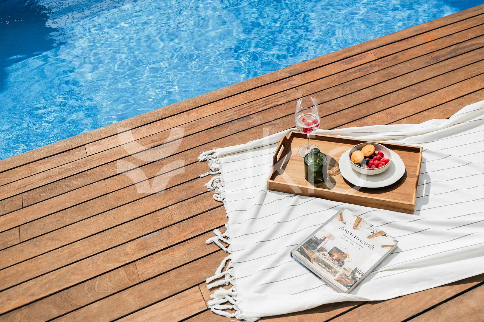 Piscina de Apartamento de alquiler en Barcelona con Aire acondicionado, Calefacción y Amueblado