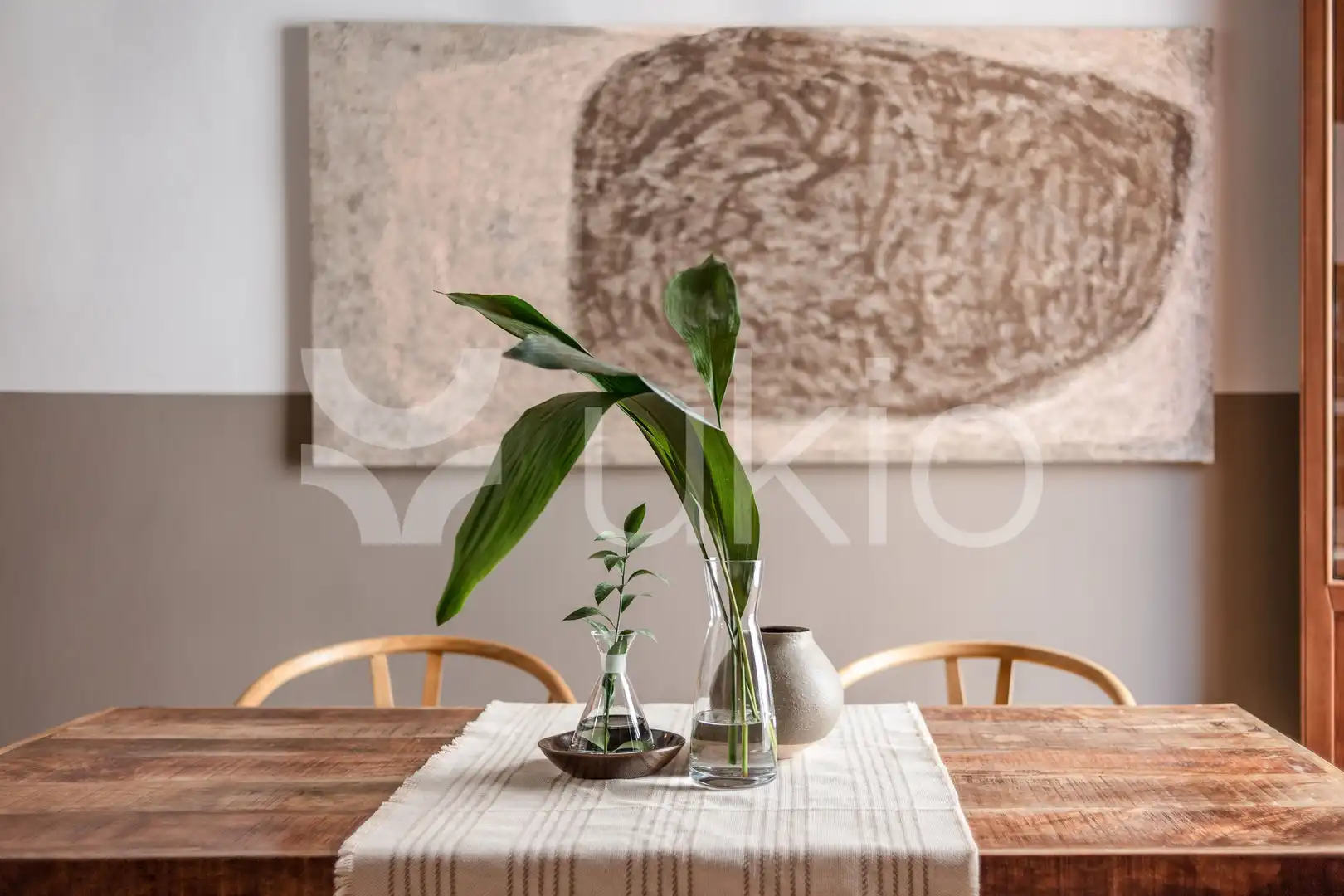 Comedor de Apartamento de alquiler en Madrid con Aire acondicionado, Calefacción y Amueblado