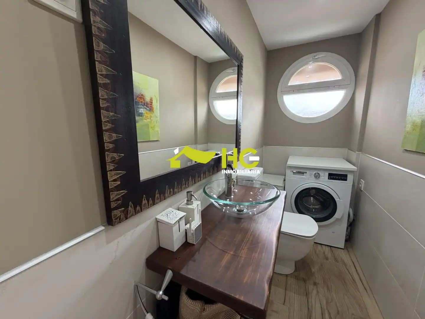 Badezimmer von Dachboden zur Miete in Villaviciosa de Odón mit Klimaanlage, Heizung und Terrasse