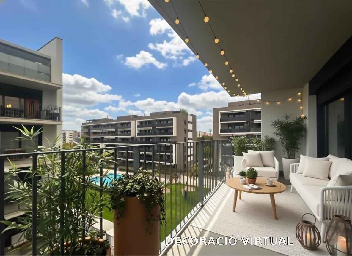 Terrace of Flat for sale in  Lleida Capital  with Heating, Parquet flooring and Terrace