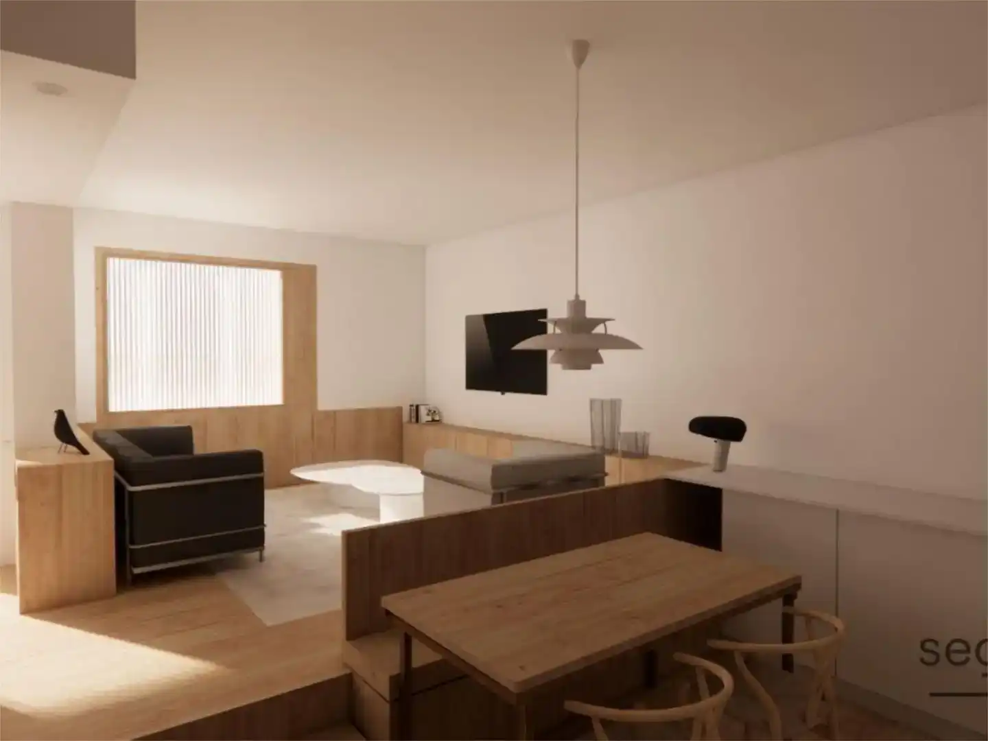 Sala d'estar de Planta baixa en venda en Pontevedra Capital 