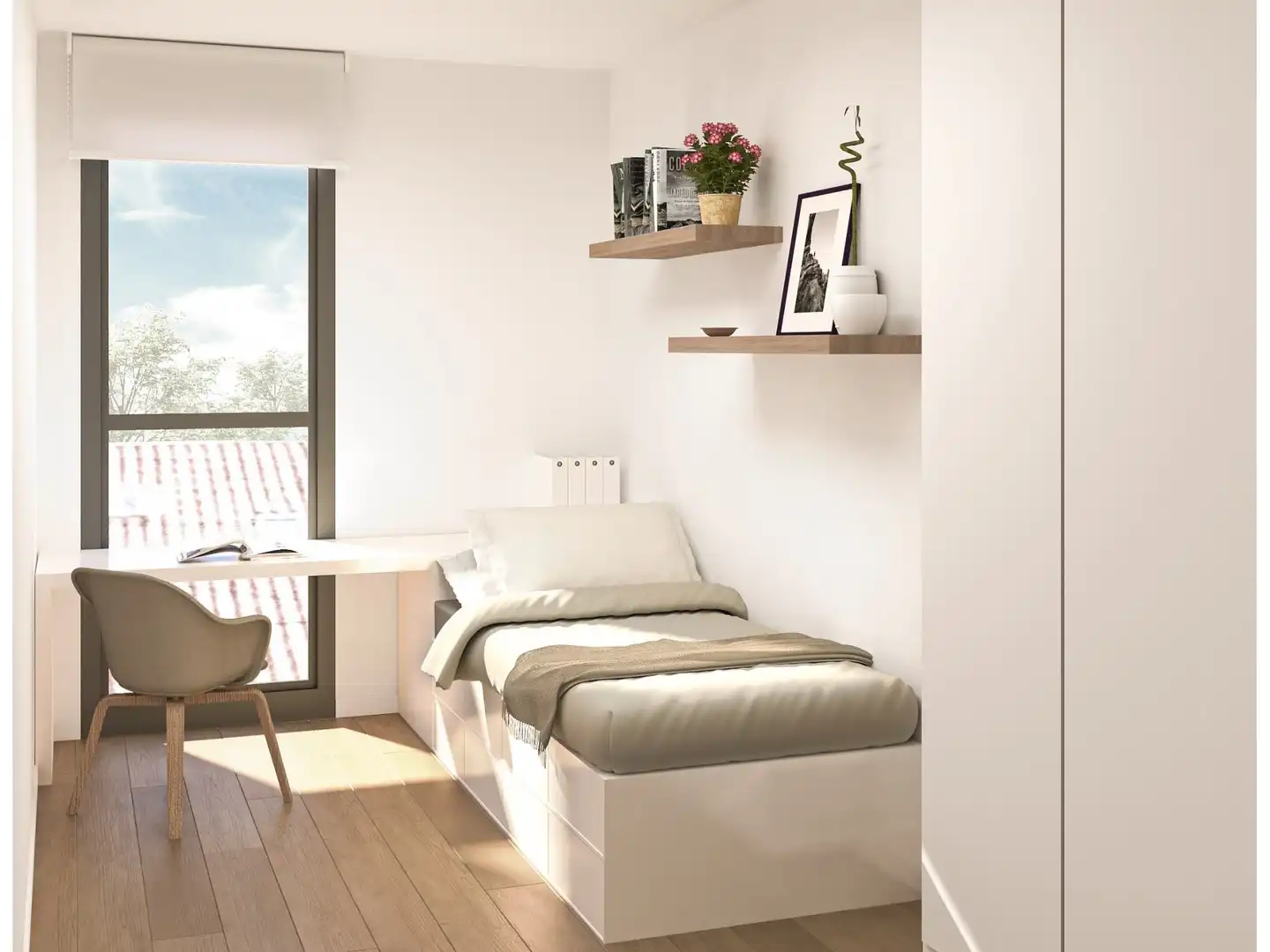 Bedroom of Duplexes for sale in El Prat de Llobregat  with Air Conditioner, Heating and Terrace