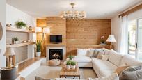 Living room of Single-family semi-detached for sale in Galapagar  with Heating, Private garden and Terrace