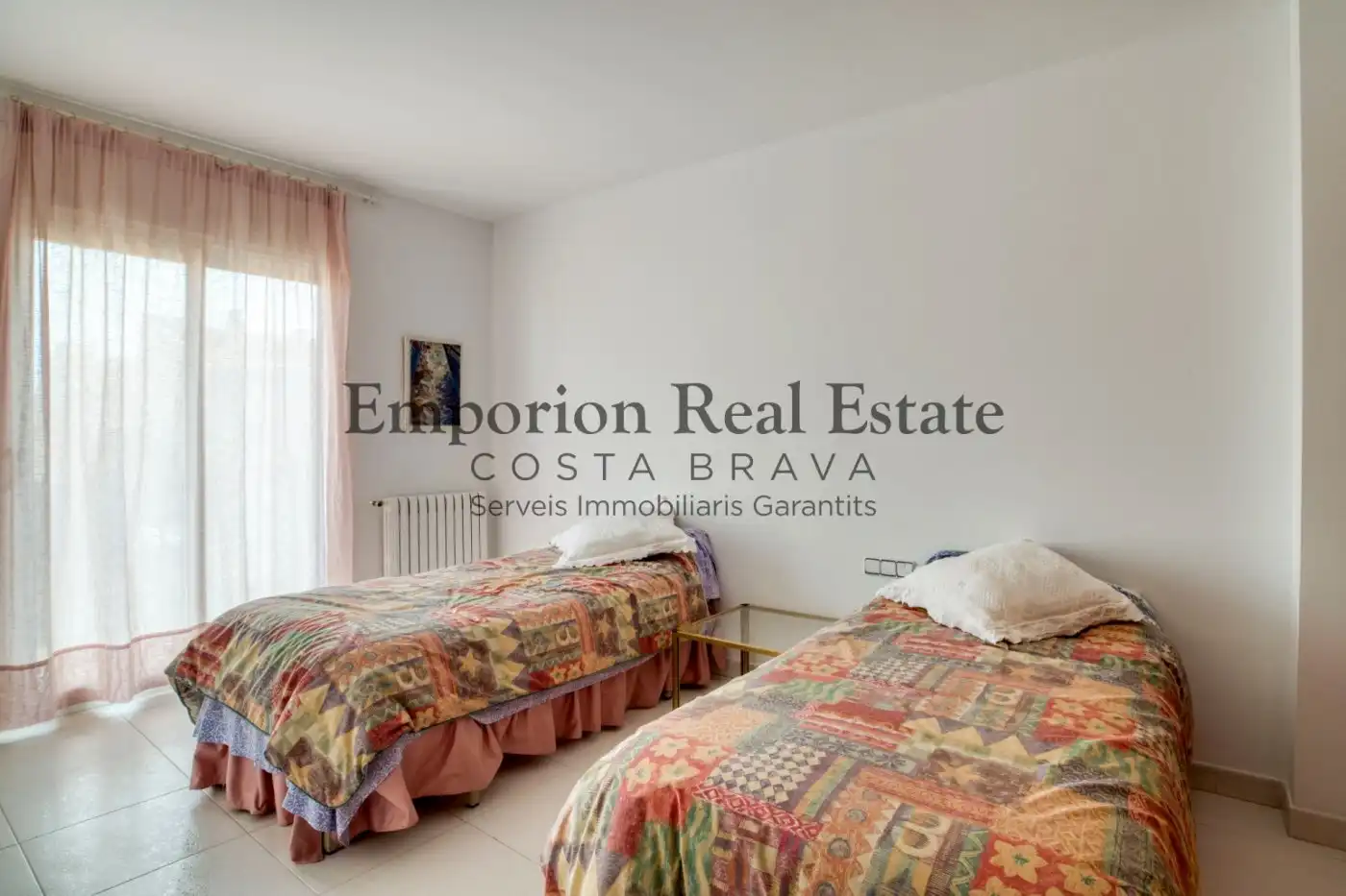Bedroom of Flat for rent in Palamós  with Air Conditioner, Terrace and Furnished