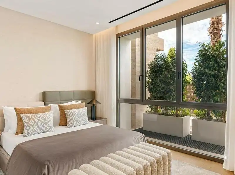 Bedroom of Ground floor for rent in Marbella  with Air Conditioner, Heating and Terrace