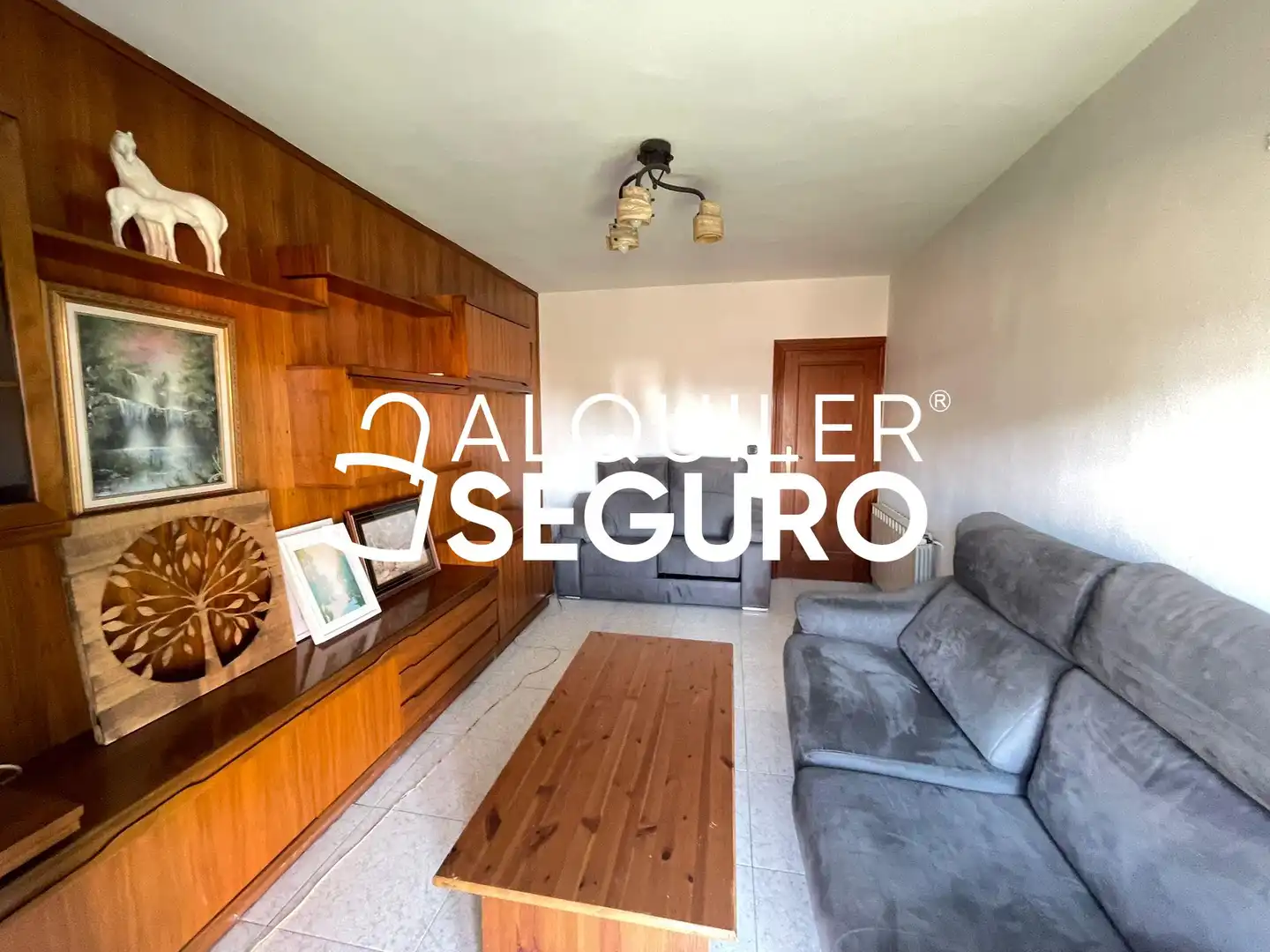 Living room of Flat for rent in Madrid  with Air Conditioner, Heating and Terrace