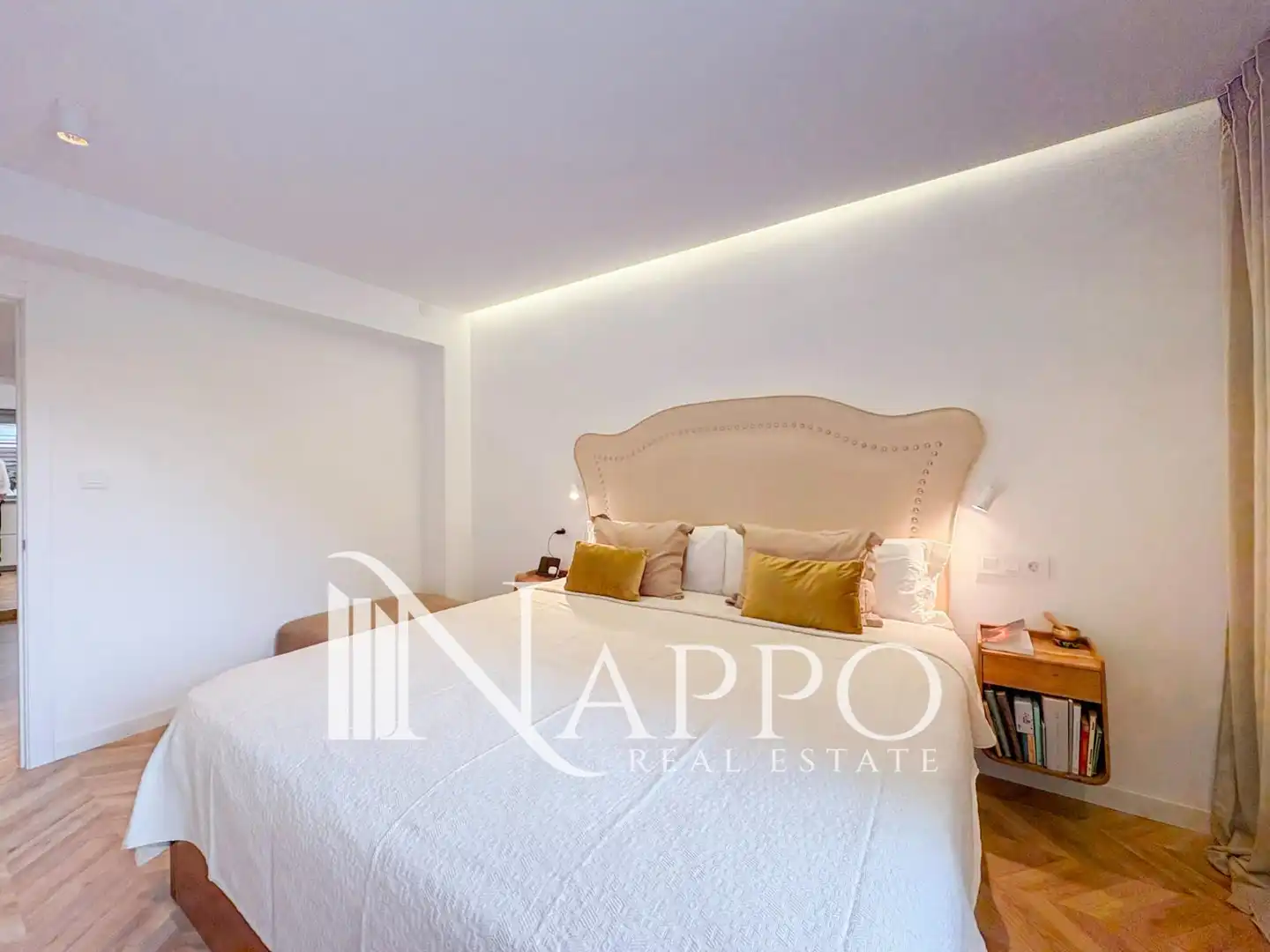 Bedroom of Flat for rent in  Palma de Mallorca  with Air Conditioner, Heating and Terrace