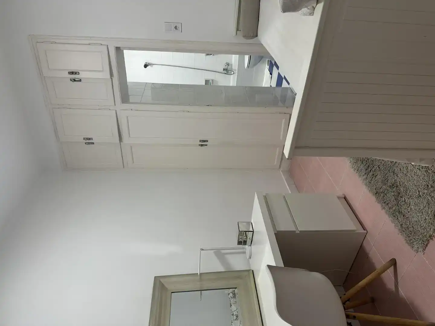Badezimmer von Wohnung zur Miete in  Madrid Capital mit Klimaanlage