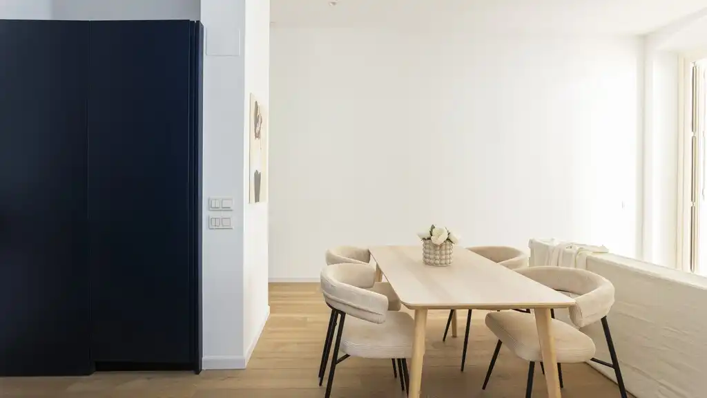 Comedor de Apartamento en venta en Barcelona con Aire acondicionado, Calefacción y Parquet