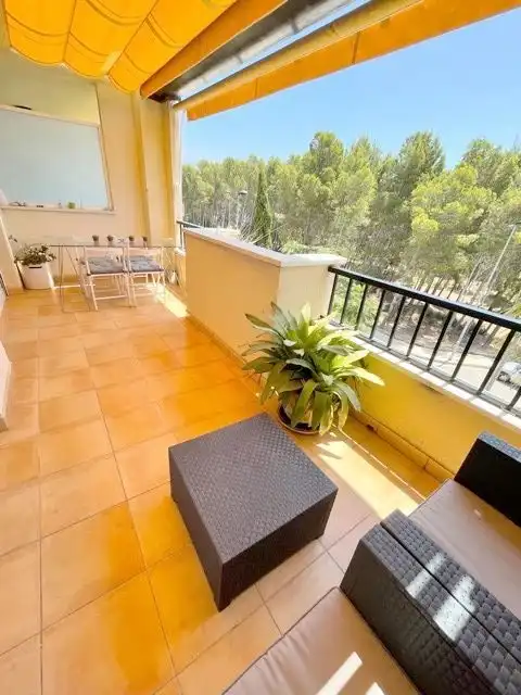 Terraza de Apartamento de alquiler en Altea con Aire acondicionado, Calefacción y Terraza