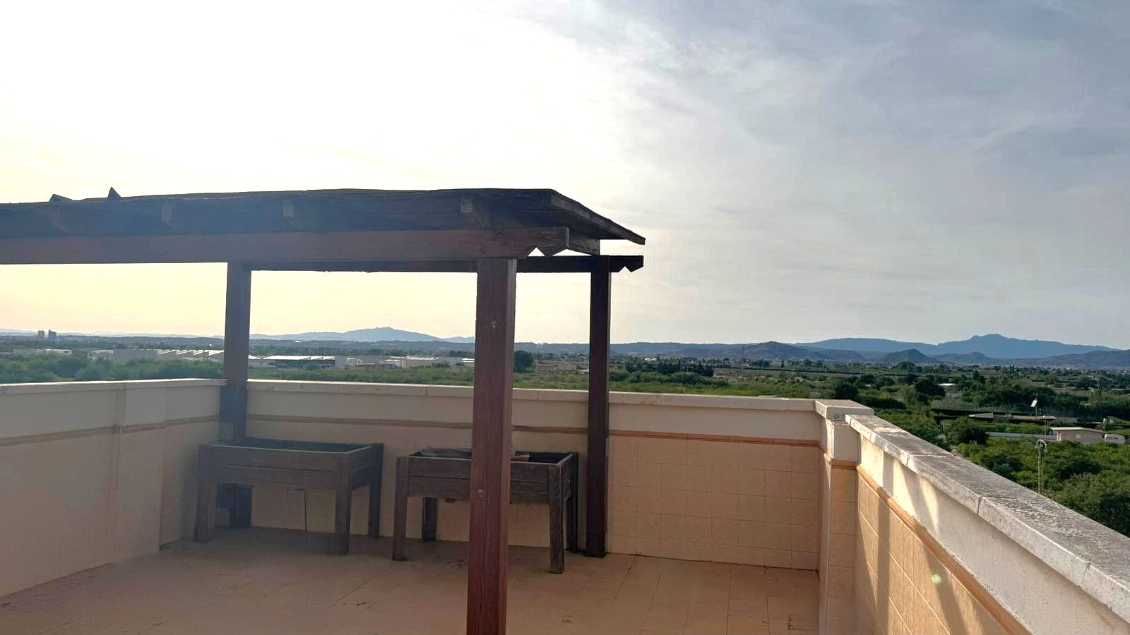 Terrace of Flat to rent in  Murcia Capital  with Air Conditioner, Heating and Terrace